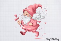 Retro Valentine Day Clipart PNG Product Image 1
