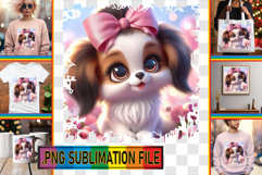 Elegant TSHIRT PNG Designs, 3D Dog Product Image 1