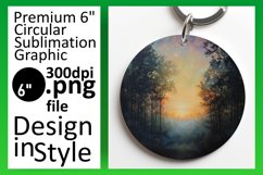 Earthly Elegance: Sublimation Circle Selection Product Image 1