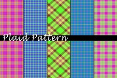 Plaid Pattern Digital Paper Bundle Product Image 1
