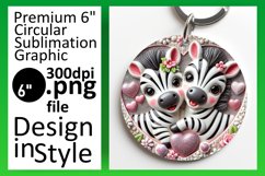 Trendy Round Design for Car Coasters , Sweet Animals Product Image 1