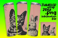 Meow Masterpieces: Sublimation Tumbler Collection Product Image 1