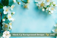 Floral Mockup Background, Nature Background Product Image 1