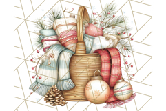 Scandinavian Christmas Gnomes Clipart PNG, Cute Gnome Png Product Image 5