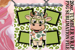 TIMELESS MOMENTS 20oz TUMBLER WRAP, Cute Cow Product Image 1