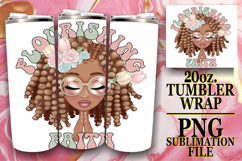 HAPPY ADVENTURES 20oz TUMBLER WRAP, Praying Woman Product Image 1