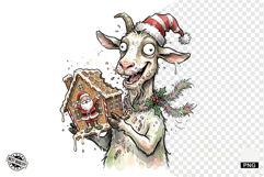Whimsical Christmas In July Animals Clipart Product Image 1