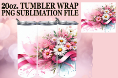 LUMINOUS ADVENTURES 20oz TUMBLER WRAP, Flowers Product Image 1