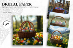 Easter Egg Blank Background Backdrop Wallpaper Wall Art_61 Product Image 1