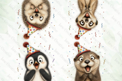Surprise Birthday Animal PNG Clipart Product Image 1