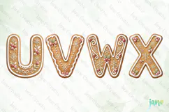Cookie Letters Clipart Product Image 1