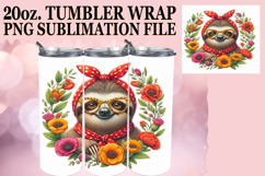 Happy beginnings 20oz tumbler wrap, Cute Animals Product Image 1