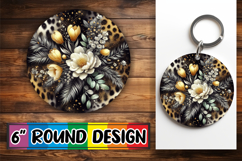Joyful Circle Ornaments Magic, Leopard Prints Product Image 1