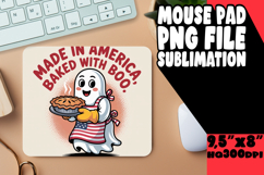 COZY MOUSE MAT CREATIVE DESIGN, Funny Ghost Product Image 1