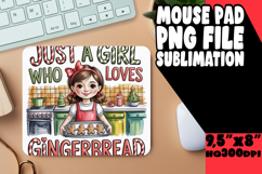 VIBRANT DESK PAD SUBLIMATION ART, Just A Girl Product Image 1
