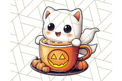 Monster Café Halloween PNG Clipart, Coffee Holiday Clip Art Product Image 5