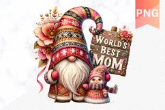 Mother&#039;s Day Gnome Sublimation Bundle Product Image 10