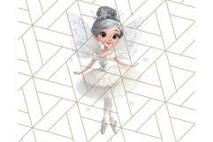 Nutcracker Ballet Clipart, Holiday Ballerina PNG Art Product Image 5