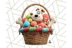 Pet Shop Clipart, Cute Big Eyed Animals, Kawaii Pets PNG Product Image 5