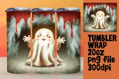 VIBRANT 20oz Tumbler Artwork , Halloween Product Image 1