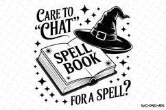 Spook Book Svg | Halloween Svg | Svg Cut Files Product Image 1