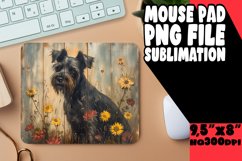 Wood Texture Dog Sublimation Mat Product Image 1