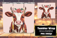 VIBRANT Sublimation Tumbler Design , Valenines Animals Product Image 1