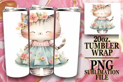 Meow Masterpiece: Tumbler Wrap Collection Product Image 1
