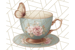 Vintage Butterfly PNG Clipart, Fairytale Cottagecore Images Product Image 5