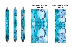 Blue Pen Bundle | Epoxy Pen Wrap | Sublimation Product Image 6