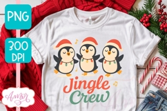 Funny Christmas PNG design, JIngle Crew PNG sublimation Product Image 2