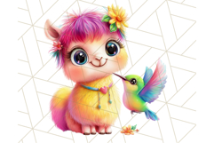 Cute Animal Friends Clipart PNG, Bright Spring Animal Duos Product Image 5