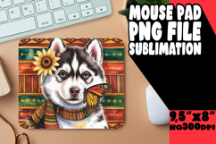 UNIQUE DESK MAT PLAYFUL PNG, Cute Dog Product Image 1