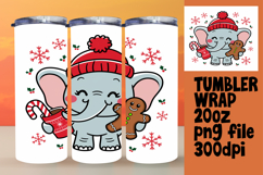 TRENDY 20oz Sublimation Artwork , Christmas Product Image 1