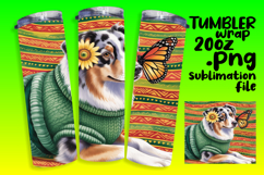Playful 20oz Tumbler Template , Cute Dog Product Image 1