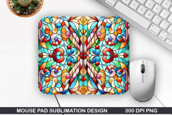 Mouse Pad Sublimation, Christmas Mouse Pad PNG Design Product Image 1