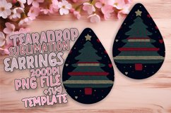 Charming Teardrop Earrings Artwork PNG , Holiday Product Image 1