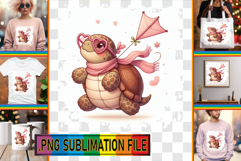 Sweet TSHIRT Magic Ideas PNG, Turtle Product Image 1