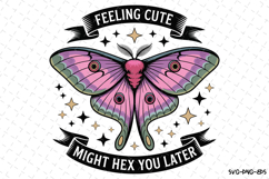 Feeling Cute Svg | Halloween Svg | Svg Cut Files Product Image 1