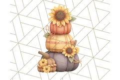 Woodland Autumn Animals PNG Clipart for Fall & Harvest Product Image 5