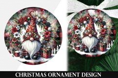 Christmas Gnome Ornament - Christmas PNG Design Product Image 1