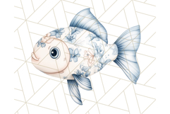 Blue Floral Stuffed Animal Clipart PNG, Cute Stuffed Animals Product Image 5