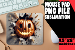 Cozy Desk Pad Design for Gifts, 3D Pumpkin Product Image 1