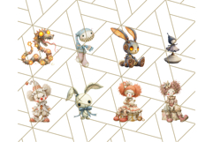 Possessed Toys Clipart 56 PNG Haunted Doll Characters Product Image 5