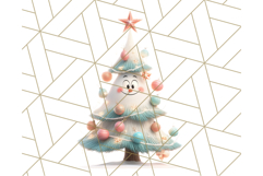 Kawaii Christmas Yeti PNG Clipart, Cute Bigfoot Holiday Art Product Image 5