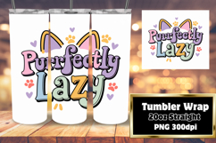 GRACEFUL 20oz Tumbler Wrap for DIY , Cat Quote Product Image 1