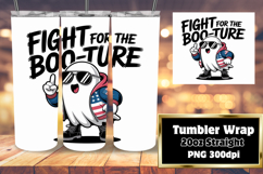 DIY 20oz Tumbler Wrap File , Funny Ghost Product Image 1
