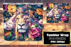 VIBRANT Sublimation Tumbler Design , Leo Product Image 1