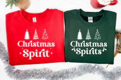 Matching Christmas Quote SVG | Spirit - Spirits Product Image 3