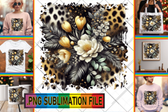 RADIANT TSHIRT Art PNG, Leopard Prints Product Image 1